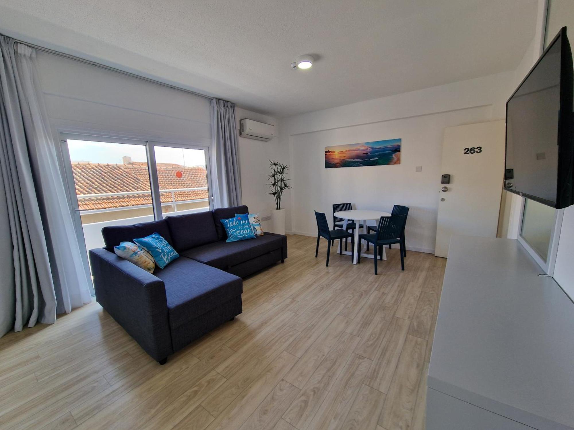 Kitieos Central Apts 100M From Finikoudes Beach Larnaca Exteriér fotografie